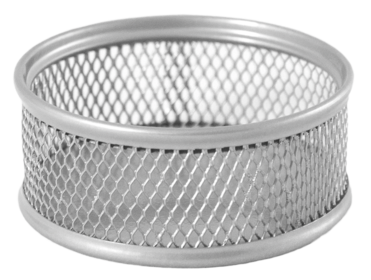 #Підставка для скріпок металева срібляста