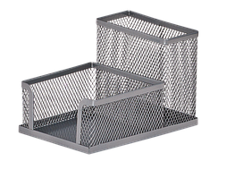 #Прилад настільний металевий сріблястий