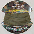 Мультифункціональний головний убір MIL-TEC Olive 12216001, фото 4
