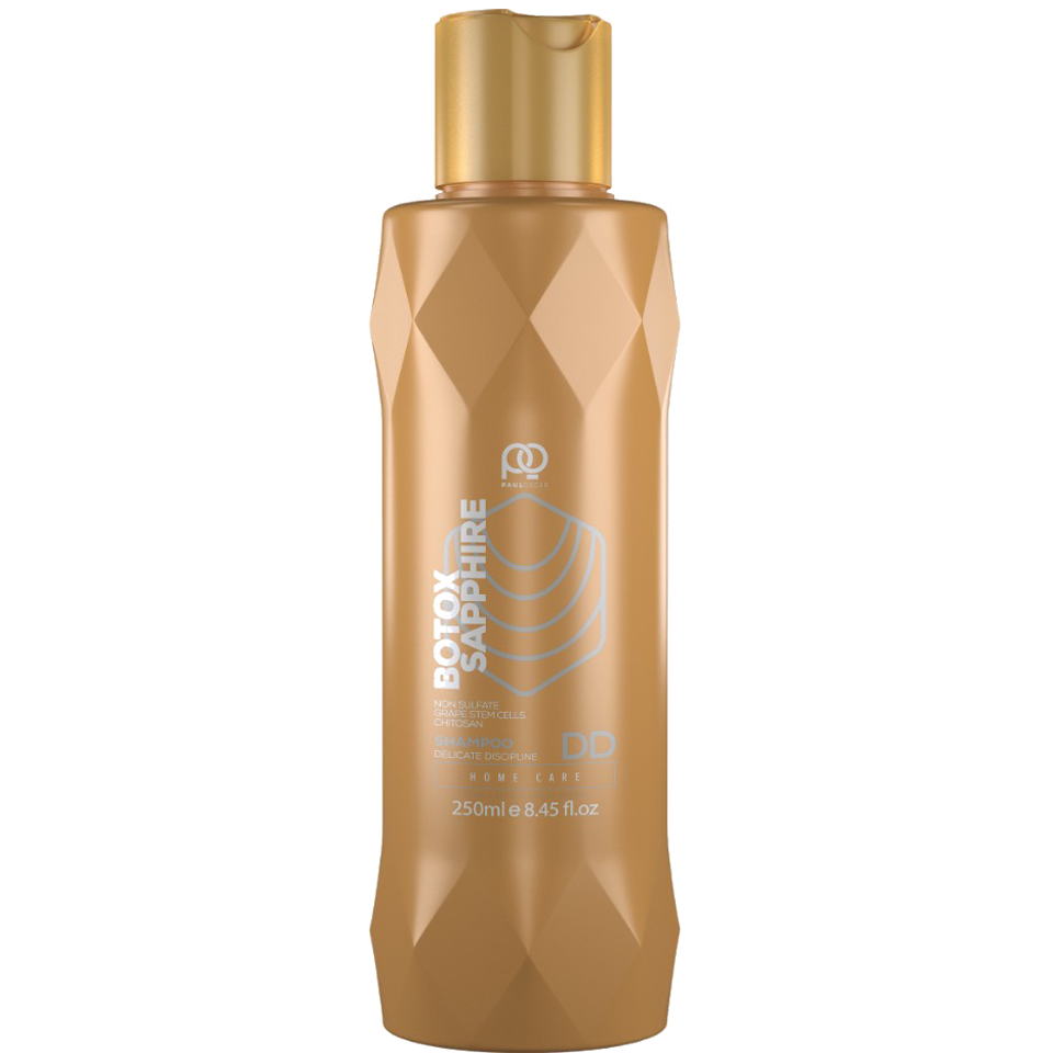 Шампунь Paul Oscar Botox Sapphire Delicate Discipline делікатний, 250 мл