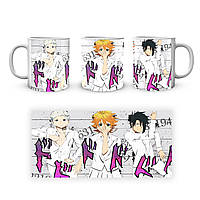 Кухоль GeekLand The Promised Neverland Обіцяний Неверленд Норман Емма Рей jojo pose NV 02.450