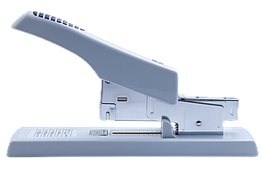 $Степлер посиленою потужності 100 л (скоби №23) 280х64х160 мм сірий