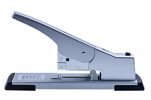 Степлер металлический усиленной мощности 100 л (скобы №23) 295х78х140 мм серый