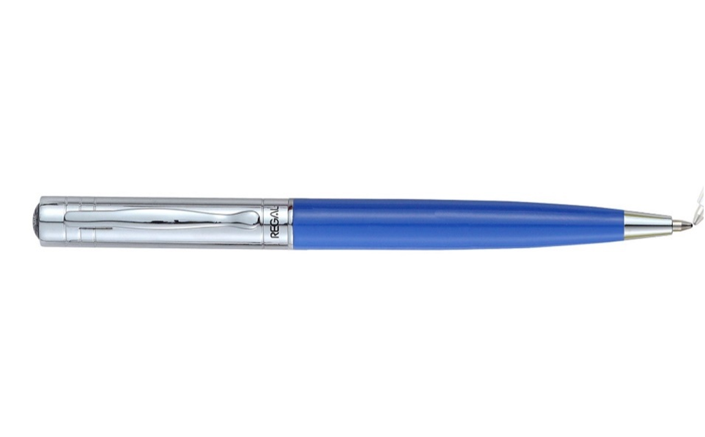 #@Шариковая ручка в футляре PB10 синяя - фото 1 - id-p1340117589