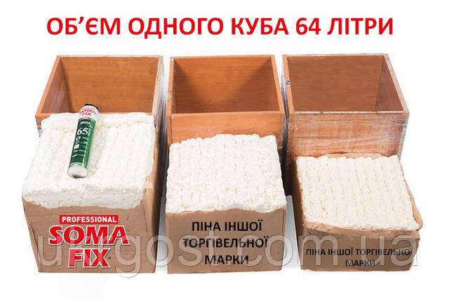 Піна монтажна професійна Soma Fix S935 Profit всесезонна 800 мл, фото 4