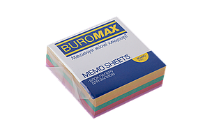 /Блок паперу для записів ДЕКОР 80х80х30 мм не склеєний