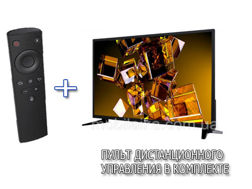 Телевизор ERGO 24" Smart TV + Пульт Дистанционного Управления T2 ...