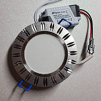 Feron AL779 5W 4000К срібний точковий світлодіодний світильник панель