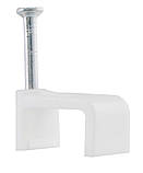 Скоба кабельна 9 мм плоска (упак 100шт) A0150030020, фото 3