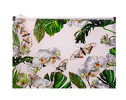 Папка на ZIP (250*170) ORCHID ARABESKI біла