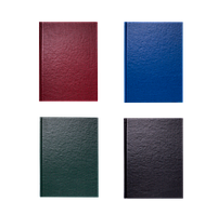 /Книга канцелярська OFFICE А4 192 л лінія, офсет, тверда обкладинка з бумвинилом асорті