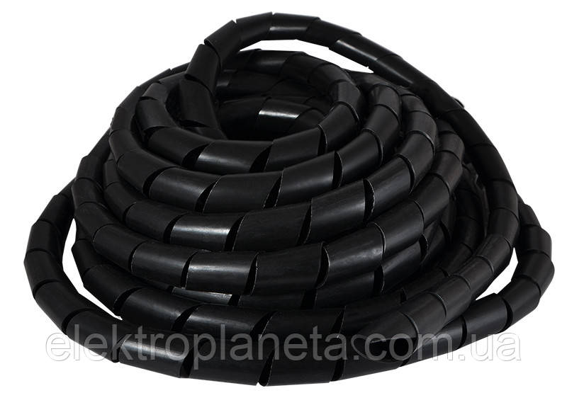 SWB-24 Спіральна обв'язка чорна для організації проводів A0150070016, фото 1