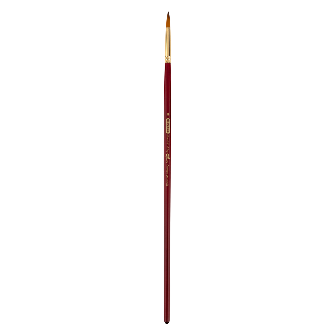 @$Кисть синтетика Cherry 6971 кругла 8 довга ручка ART Line