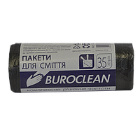 /Пакети для сміття 35л/30шт чорні BuroClean ECO