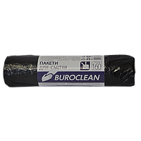 /Пакети для сміття 160л/10шт чорні BuroClean ECO