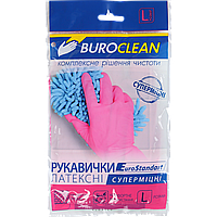 Перчатки господарських суперпровідні Buroclean розмір L