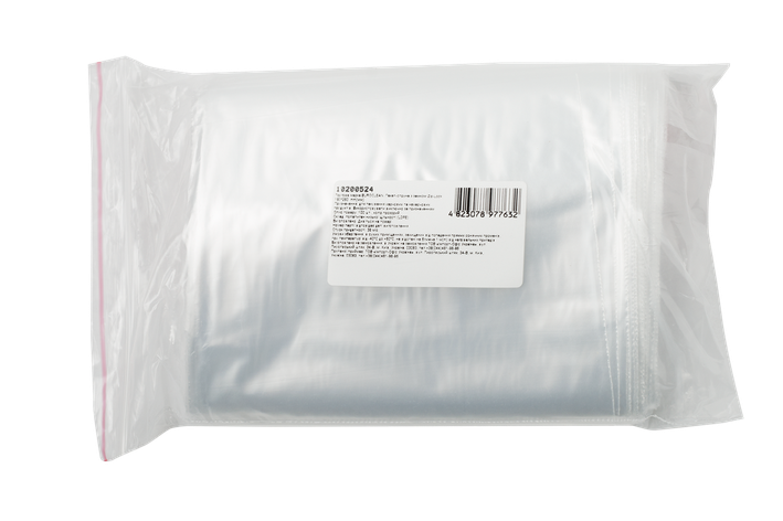 /Пакетструна з замком ZipLock 160*250 мм 100 шт, фото 1