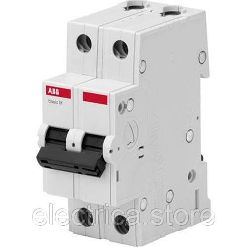 BMS412B06 Автоматичний вимикач ABB 2 полюса 6А B 2CDS642041R0065, фото 1