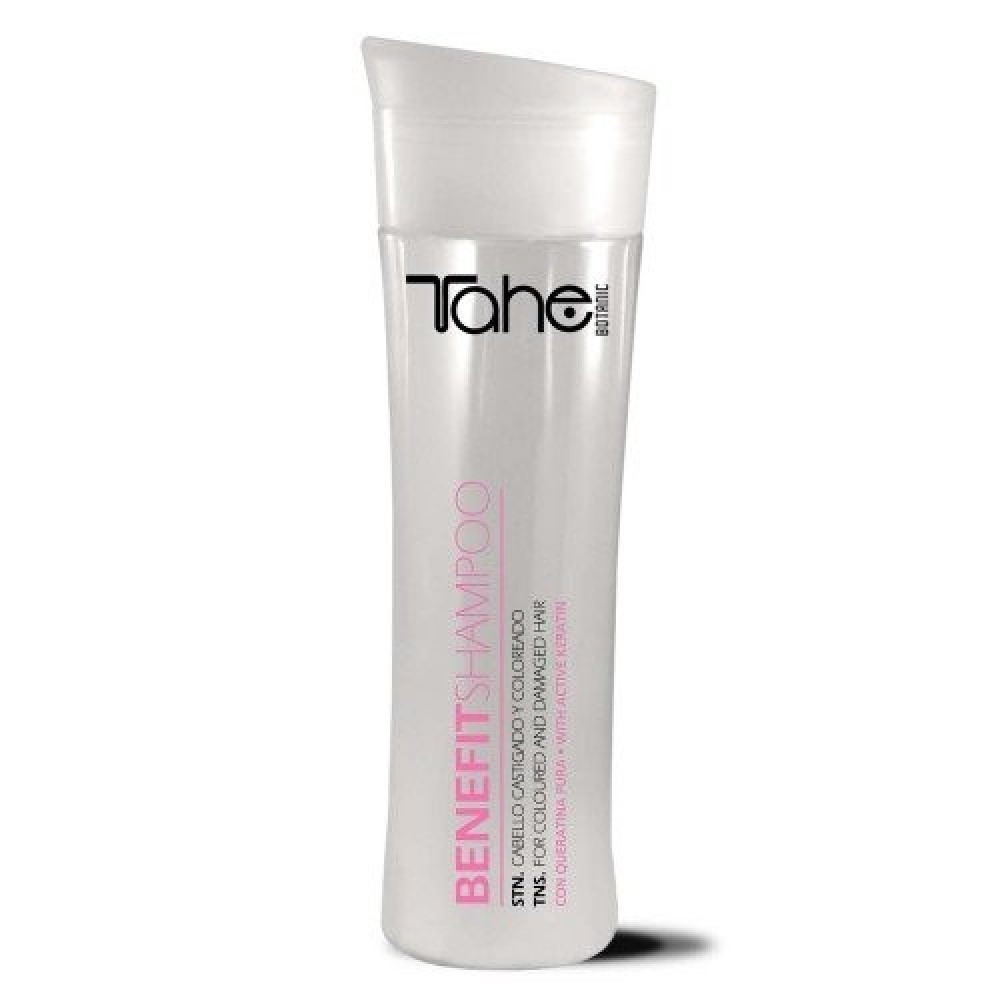 Шампунь із кератином Для фарбованих Волос Tahe Botanic Acabado-Benefit Shampoo, 300 мл
