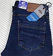 Джинси чоловічі класичні бренд Crown Jeans Turkey синього кольору, фото 3