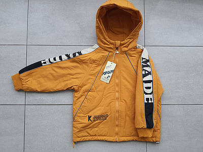 Куртка-парку весняна на хлопчика 1-4 роки