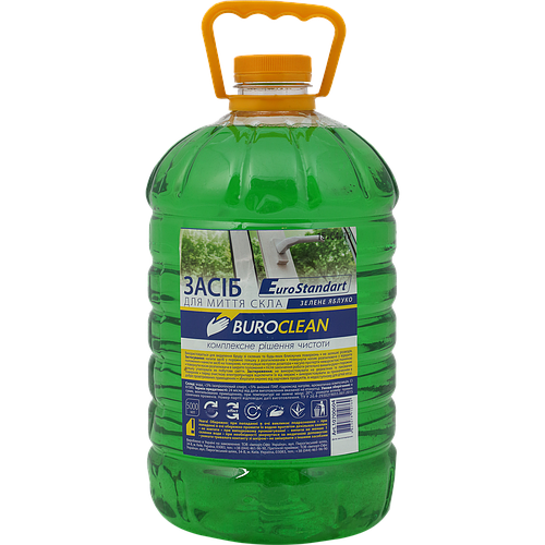 /Средство д/мытья стекол Buroclean 5л ЗЕЛЕНОЕ ЯБЛОКО (ID#1340109144 ...