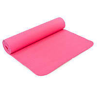 Коврик для фитнеса и йоги 6 мм SP-Planeta FI-4937 розовый