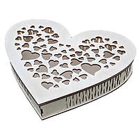 Подарункова коробка серце 250*200*50 pk-6