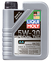 Моторное масло синтетика LIQUI MOLY 5W-30 1L SPECIAL TEC АА Honda, Hyundai, Kia, Mazda, Mitsubishi, Nissan, GM - фото 1 - id-p191835377