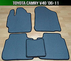 ЄВА килимки на Toyota Camry V40 '06-11. EVA килими Тойота Камрі в40 Кемері