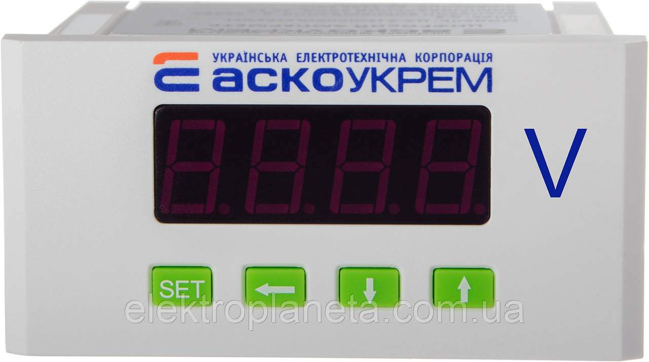 АС Цифровий вольтметр 600В 96х48 (ЦВ-5) A0190010122, фото 1