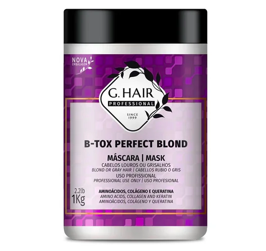 Ботекс для волосся Inoar G.HAIR B-tox Perfect Blond 100 мл