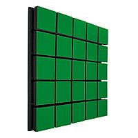 Акустическая панель Ecosound Tetras Wood Green 73 50х50 см Зелёный