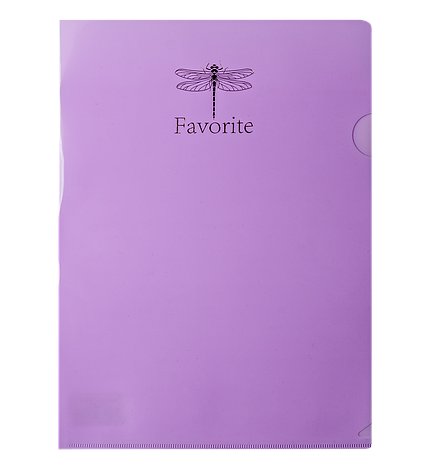 Папуголок FAVOURITE PASTEL А4 бузковий, фото 1