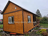 Дачний будиночок з терасою, фото 4