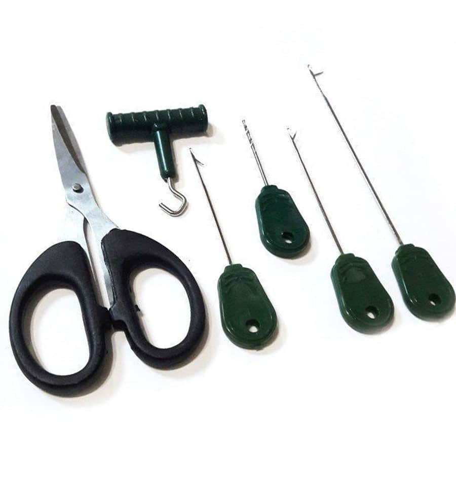 Набір риболовних інструментів Baiting Needle & Scissors Set, 6pcs