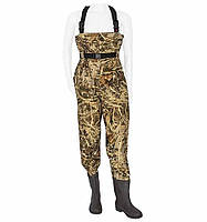 Рибальські вейдерси CarpZoom Camou Wader (розмір 41-46) 45/46 41/42, Штани
