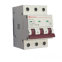 ElectroHouse Автоматичний вимикач 3P 10A 4,5 kA 230-400V IP20
