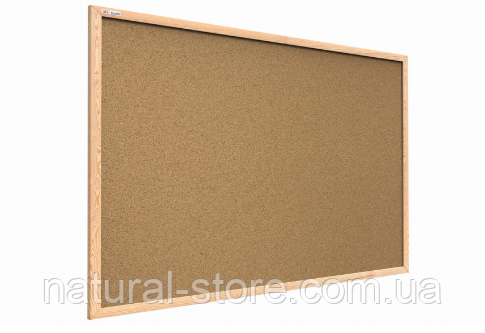 Пробковая доска для заметок 180х120см в деревянной раме TM "ALL boards" - фото 3 - id-p977090983