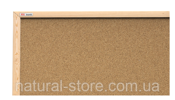 Пробковая доска для заметок 180х120см в деревянной раме TM "ALL boards" - фото 6 - id-p977090983
