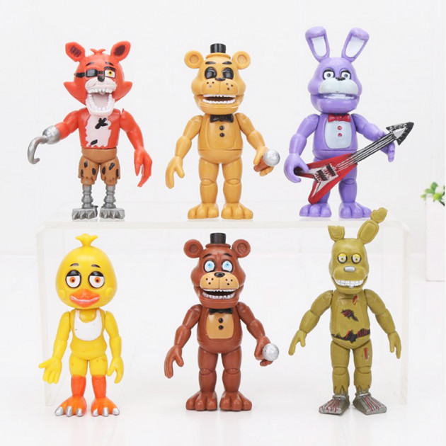 Іграшки 5 ( п'ять ) ночей з Фредді / Funko Five Nights at Freddy, 6 штук