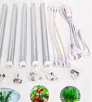 Комплектуючі для ламп Т8, лампотримачі, патрони, світильники Т8, кабелі