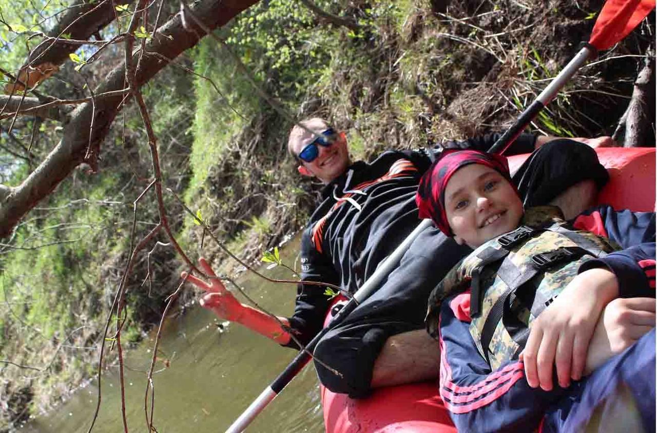 Сплав по річці Ірша, фото 1