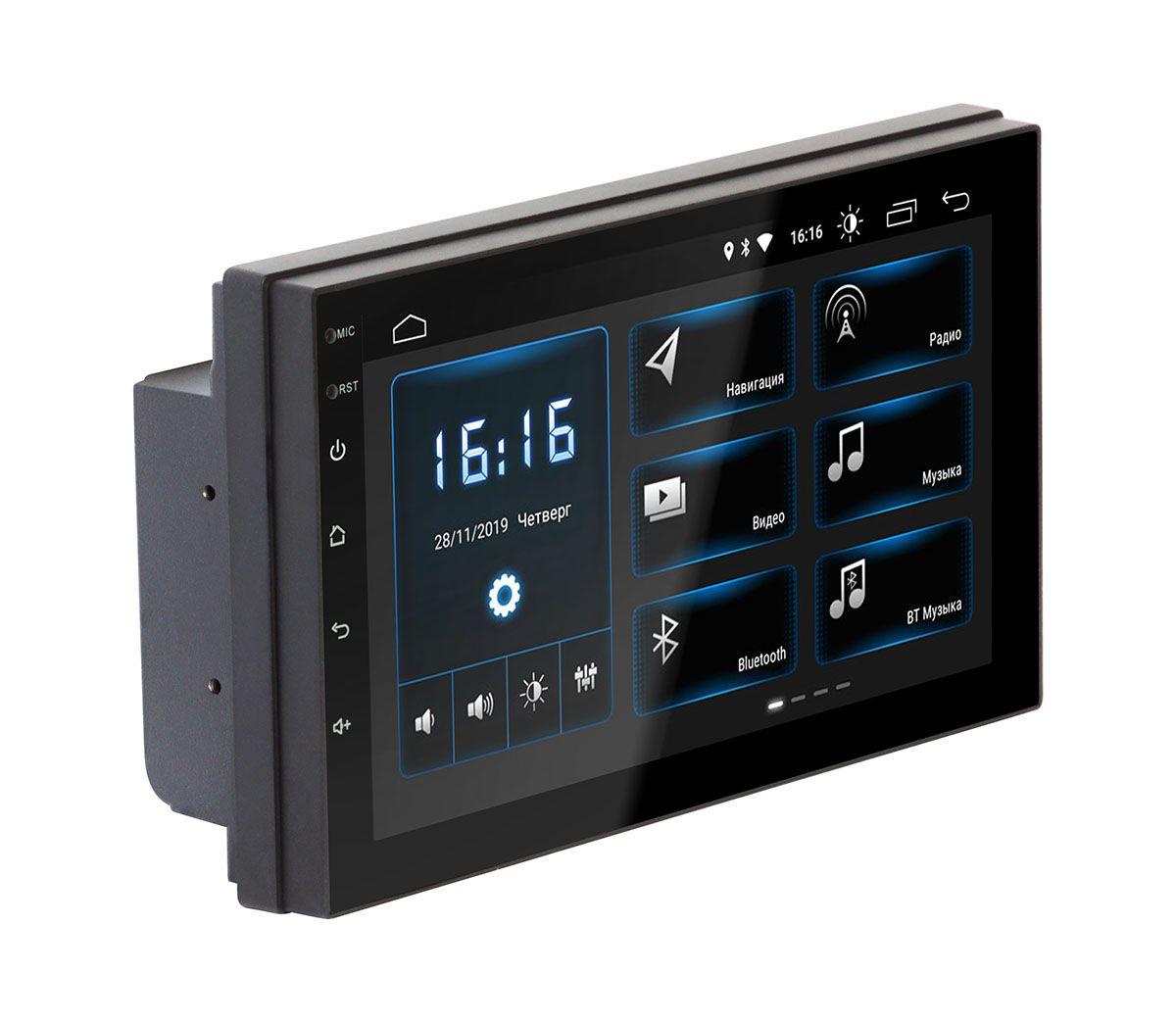Универсальная мультимедиа 2DIN Incar DTA-7707 с процессором звука на Android 10 GPS Bluetooth - фото 3 - id-p1340174248