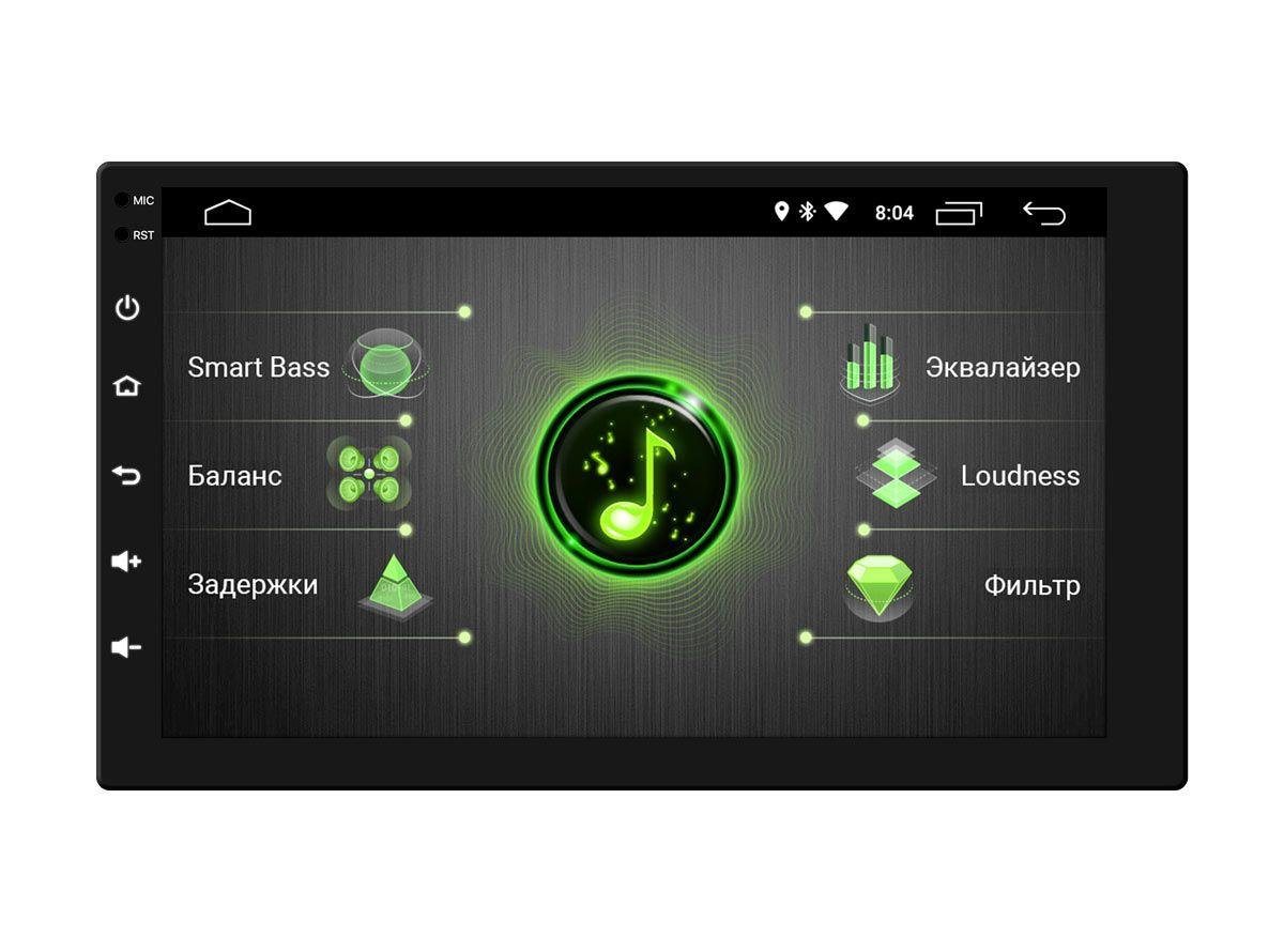 Универсальная мультимедиа 2DIN Incar DTA-7707 с процессором звука на Android 10 GPS Bluetooth - фото 1 - id-p1340174248