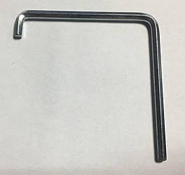 Ключ для регулювання металопластикових вікон 4 мм шестигранний