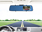 Автомобільний відеореєстратор дзеркало L-9002 2 камери, 1080 Full HD, екран 4,3", фото 3