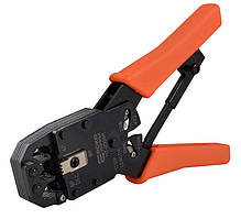 HT-2008R обтискний інструмент 6Р4С/RJ-11, 6Р6С/RJ-12, 8Р8С/RJ-45, 4P4C A0170010076