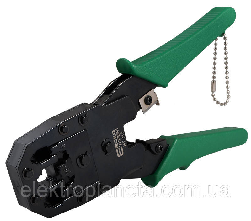 HT-315 комп'ютерний інструмент для обжиму одножильних і багатожильних проводів кручених A0170010073, фото 1