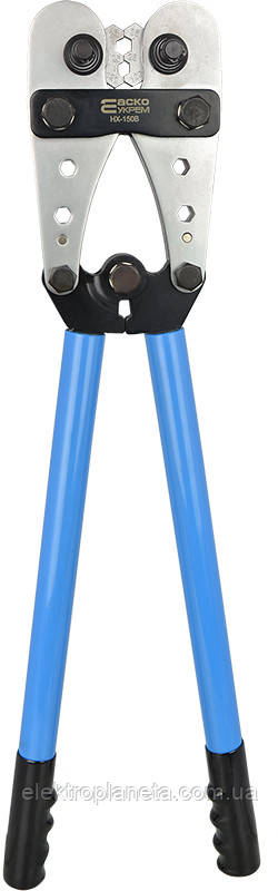 HX-150B інструмент для обтиску (обпресування) алюмінієвих і мідних кабельних наклнечников A0170010100, фото 1